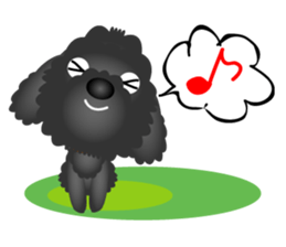 Black dog bikke part.1 sticker #5289290