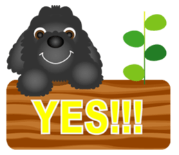 Black dog bikke part.1 sticker #5289292