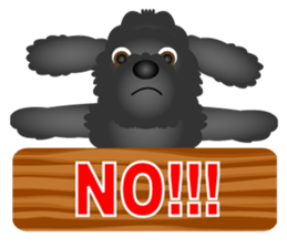 Black dog bikke part.1 sticker #5289293