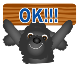 Black dog bikke part.1 sticker #5289294