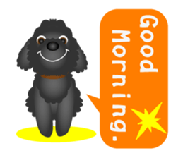 Black dog bikke part.1 sticker #5289300