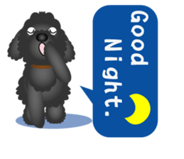 Black dog bikke part.1 sticker #5289301