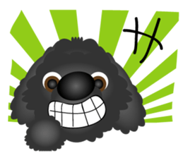 Black dog bikke part.1 sticker #5289312