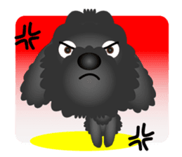 Black dog bikke part.1 sticker #5289316