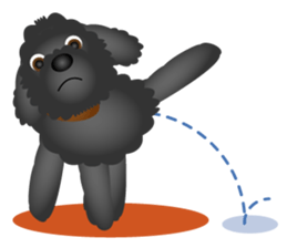 Black dog bikke part.1 sticker #5289321