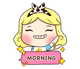 Pretty Lady Emily sticker #5291404