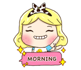 Pretty Lady Emily sticker #5291404