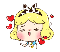 Pretty Lady Emily sticker #5291407