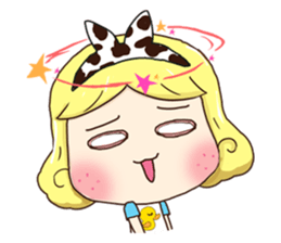 Pretty Lady Emily sticker #5291409