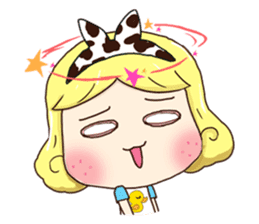 Pretty Lady Emily sticker #5291409