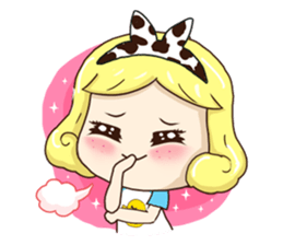 Pretty Lady Emily sticker #5291412