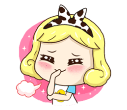 Pretty Lady Emily sticker #5291412