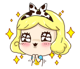 Pretty Lady Emily sticker #5291415