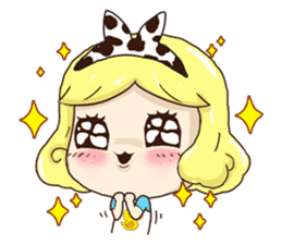 Pretty Lady Emily sticker #5291415