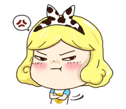 Pretty Lady Emily sticker #5291416