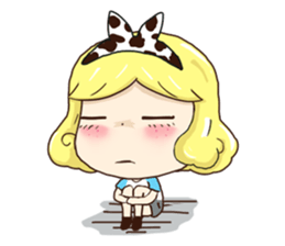 Pretty Lady Emily sticker #5291417