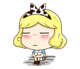 Pretty Lady Emily sticker #5291417