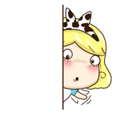 Pretty Lady Emily sticker #5291422