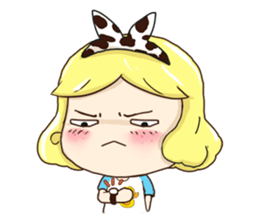 Pretty Lady Emily sticker #5291424