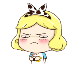 Pretty Lady Emily sticker #5291424