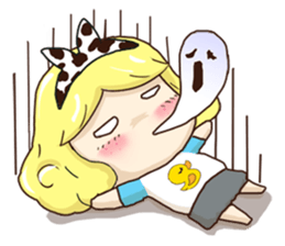 Pretty Lady Emily sticker #5291425