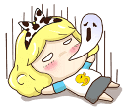 Pretty Lady Emily sticker #5291425