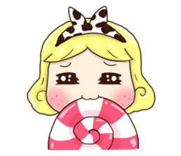 Pretty Lady Emily sticker #5291426