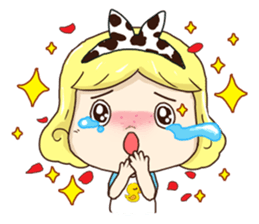 Pretty Lady Emily sticker #5291427