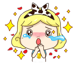 Pretty Lady Emily sticker #5291427