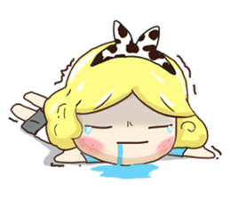 Pretty Lady Emily sticker #5291429