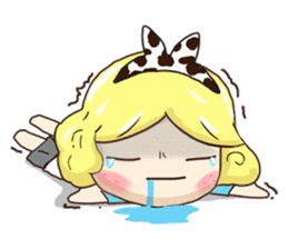 Pretty Lady Emily sticker #5291429