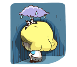 Pretty Lady Emily sticker #5291430