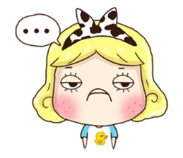 Pretty Lady Emily sticker #5291431