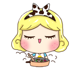 Pretty Lady Emily sticker #5291433