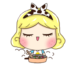 Pretty Lady Emily sticker #5291433