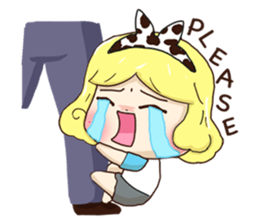 Pretty Lady Emily sticker #5291435