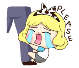 Pretty Lady Emily sticker #5291435