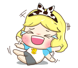 Pretty Lady Emily sticker #5291436