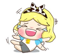 Pretty Lady Emily sticker #5291436