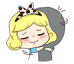 Pretty Lady Emily sticker #5291439