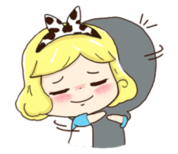 Pretty Lady Emily sticker #5291439