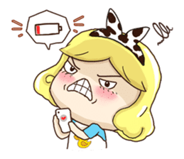 Pretty Lady Emily sticker #5291440