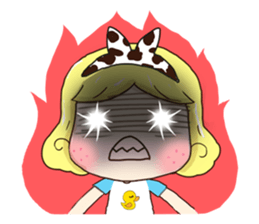 Pretty Lady Emily sticker #5291441