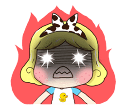 Pretty Lady Emily sticker #5291441