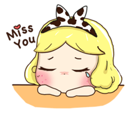 Pretty Lady Emily sticker #5291442