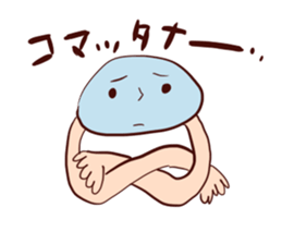 Jellyfish punch sticker #5291933