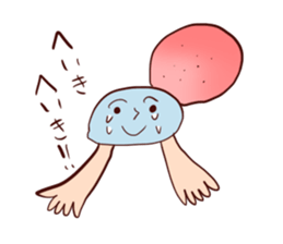 Jellyfish punch sticker #5291940
