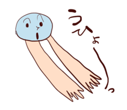 Jellyfish punch sticker #5291947