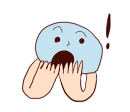 Jellyfish punch sticker #5291950