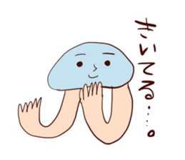 Jellyfish punch sticker #5291959